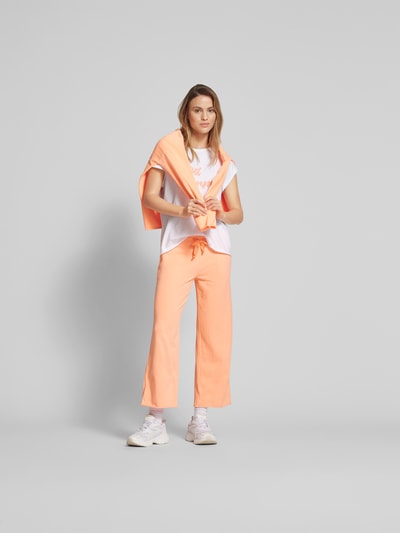 Juvia Caprihose aus Fleece in 7/8-Länge Orange 1