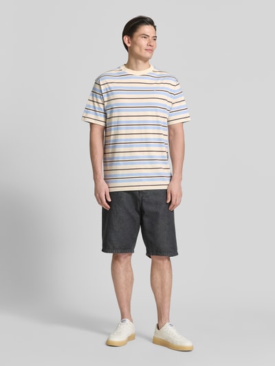 ARMEDANGELS Relaxed Fit T-Shirt aus reiner Baumwolle Modell 'MAARKOS' Hellblau 1