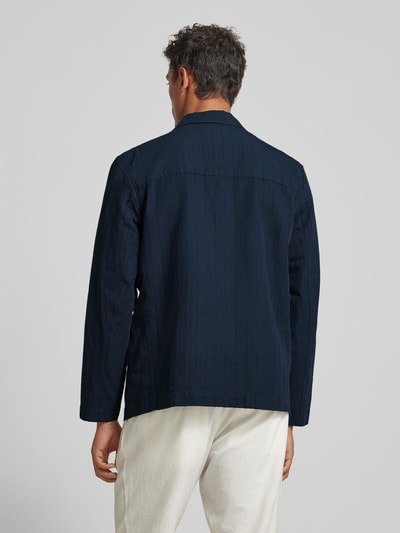 ROTHOLZ Blazer met streepmotief, model 'Workwear' Donkerblauw - 5