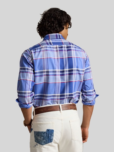 Polo Ralph Lauren Regular Fit Freizeithemd aus reiner Baumwolle Modell 'OXFORD' Blau 5