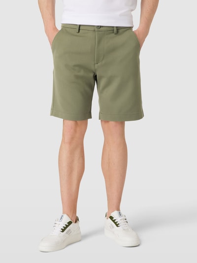 Les Deux Shorts mit Stretch-Anteil Modell 'Como' Oliv 4