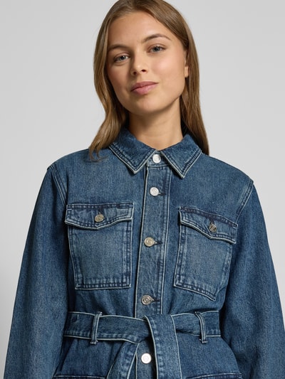 Scotch & Soda Jeansjacke mit Knopfleiste Jeansblau 3