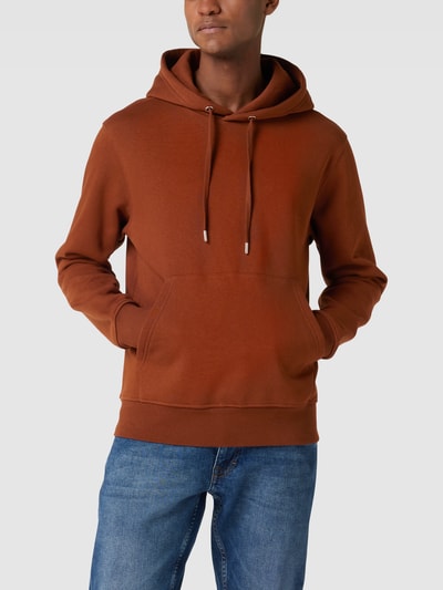 Mango Hoodie mit Känguru-Tasche Modell 'bono' Camel 4