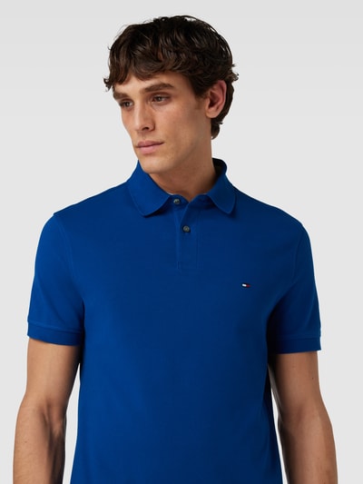 Tommy Hilfiger Poloshirt mit Label-Stitching Royal 3