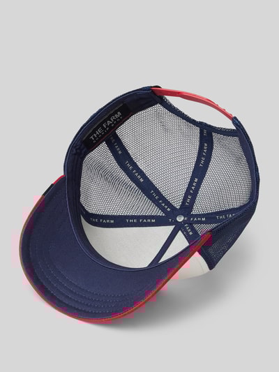 GOORIN BROS. Trucker-pet met motiefpatch, model 'Team Rooster' Marineblauw - 2