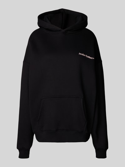ANOTHER COTTON LAB Oversized Hoodie mit Kapuze Anthrazit 2