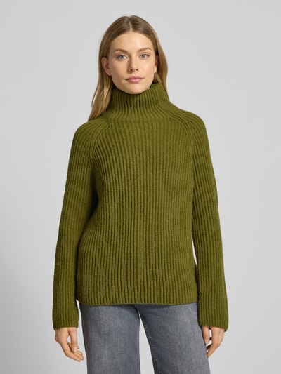 Drykorn Strickpullover mit Alpaka-Anteil Modell 'ARWEN' Gruen 4