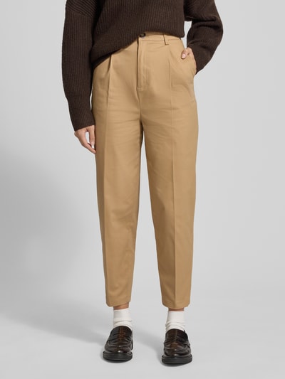 Stefanel Stoffhose mit Gesäßtaschen Mud 4