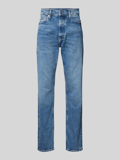 Calvin Klein Jeans Straight fit jeans in 5-pocketmodel Lichtblauw - 2