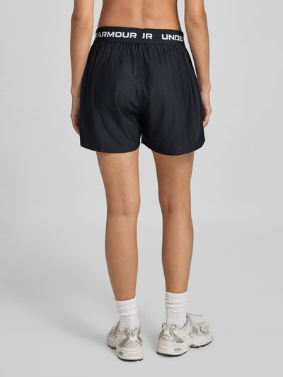Under Armour Korte broek met elastische band, model 'Tech Play Up Shorts' Zwart - 5