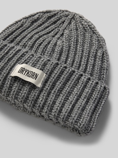 Drykorn Beanie met alpaca, model 'EANI' Middengrijs gemêleerd - 2