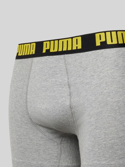 Puma Trunks mit Teilungsnähten im 2er-pack Hellgrau 2