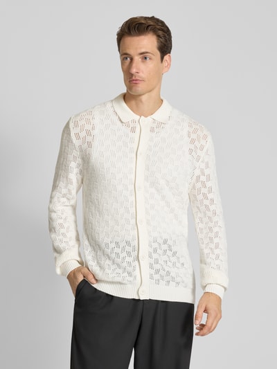 MCNEAL Strickjacke mit Knopfleiste Ecru 4