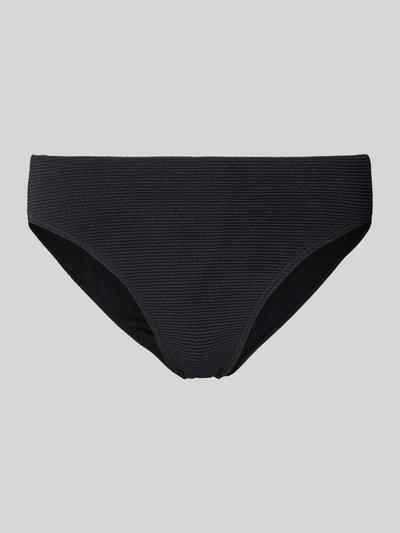 Jake*s Casual Bikinihose mit Strukturmuster Black 1