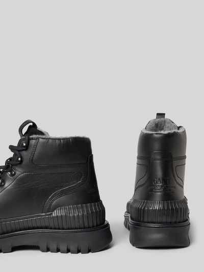 Gant Schnürstiefel mit Label-Detail Modell 'Nebrada' Black 2
