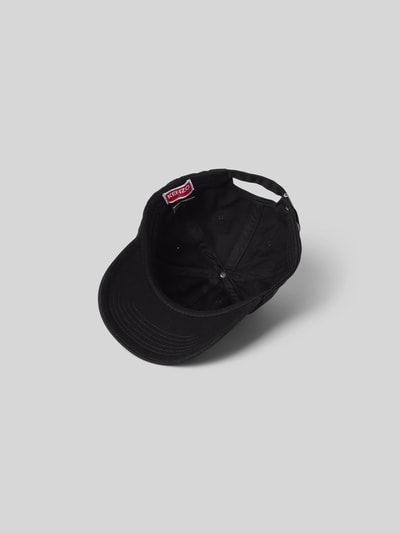 Kenzo Basecap mit Label-Stitching Black 3