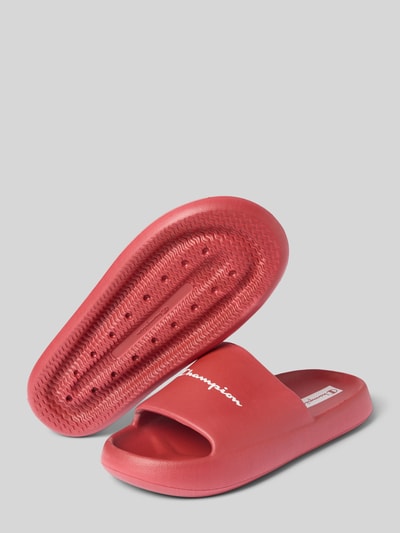 CHAMPION Slippers met logoprint Rood - 4