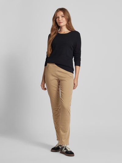 Raphaela By Brax Stoffhose mit 5-Pocket-Design Modell 'PAMINA' Camel 1