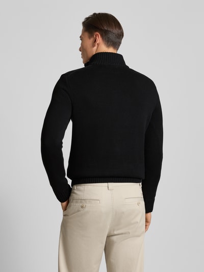 Polo Ralph Lauren Sweter z dzianiny z prążkowanymi wykończeniami Czarny 5