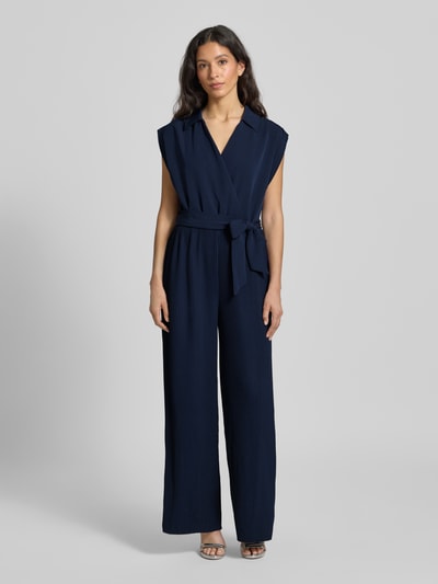 GUIDO MARIA KRETSCHMER WOMAN Jumpsuit mit Plisseefalten Modell 'Cornelia' Dunkelblau 4