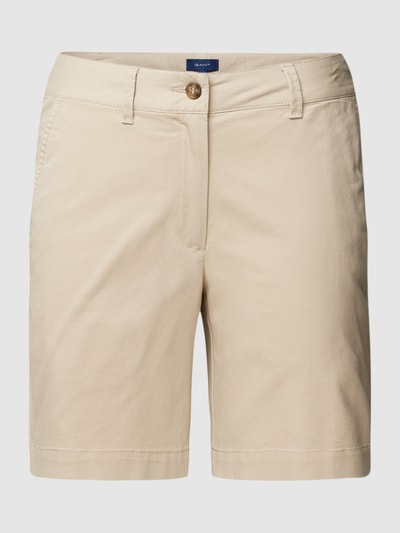 Gant Shorts mit seitlichen Eingrifftaschen Sand 2