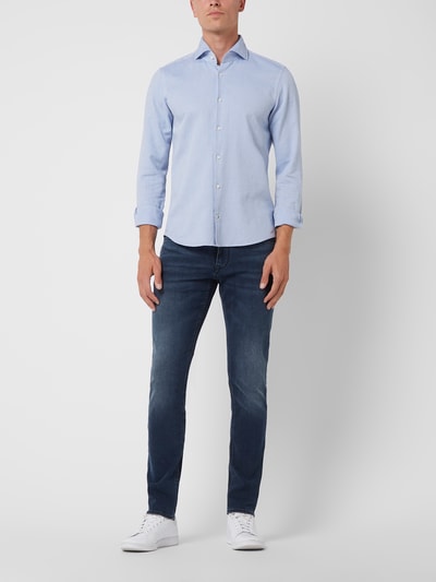 JOOP! Slim Fit Business-Hemd aus Baumwolle  Bleu 1