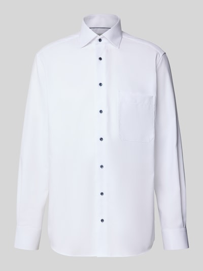 ETERNA Comfort Fit Business-Hemd mit Knopfleiste Weiss 2