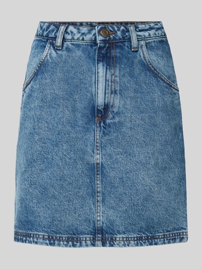 American Vintage Spódnica jeansowa z wpuszczanymi kieszeniami model ‘JOYBIRD’ Niebieski 2