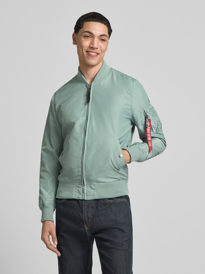 Alpha Industries Regular Fit Jacke mit Stehkragen Lind 4