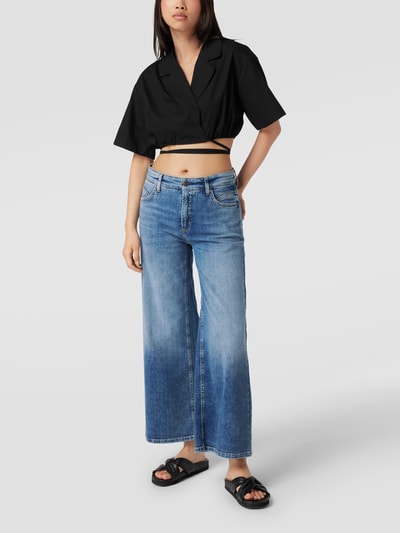 Cambio Culotte in used-look, model 'AIMEE' Lichtblauw - 1