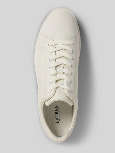 Lauren Ralph Lauren Sneakers van leer, model 'AINSLEY' Wit - 3