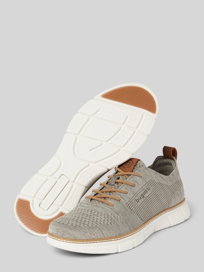 bugatti Sneaker mit Label-Stitching Modell 'Pasadena' Beige 4