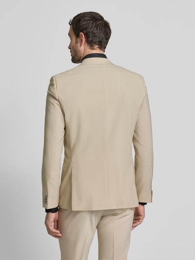 HUGO Slim Fit 2-Knopf-Sakko mit Reverskragen Modell 'Arti' Sand 5