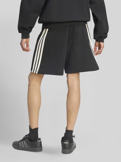 adidas Sportswear Relaxed Fit Sweatshorts aus reiner Baumwolle Black 4