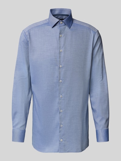 OLYMP Modern Fit Business-Hemd mit Kentkragen Modell 'Global' Marine 2