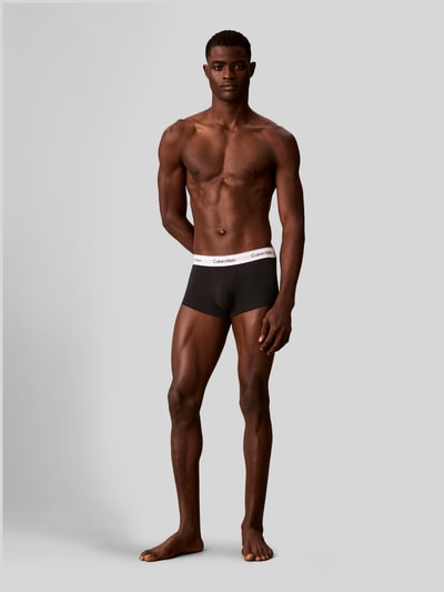 Calvin Klein Underwear Trunks aus Baumwoll-Mix im 3er-Pack Modell 'LOW RISE TRUNK 3PK' Mittelgrau 1