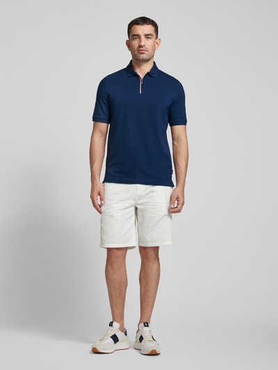 bugatti Poloshirt met polokraag Marineblauw - 1