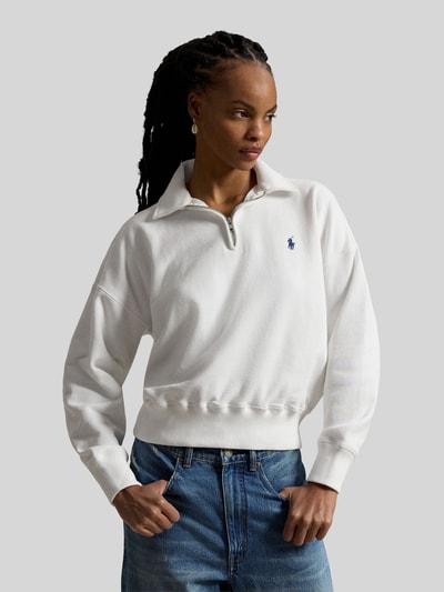 Polo Ralph Lauren regular fit schipperstrui van katoenmix Wit - 4