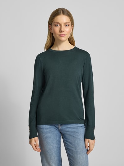 Christian Berg Woman Selection Strickpullover mit Rundhalsausschnitt Gruen 4