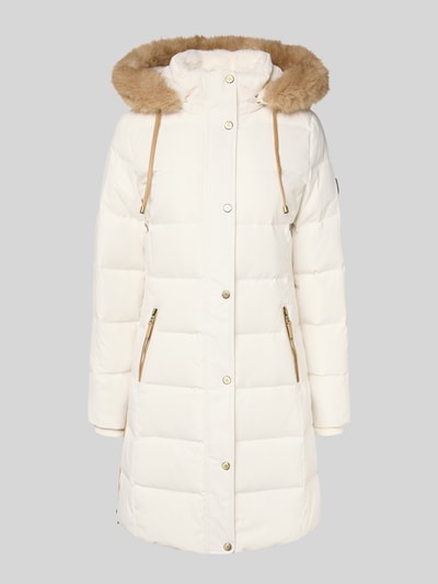 Lauren Ralph Lauren Daunenmantel mit Reißverschlusstaschen Ecru 2