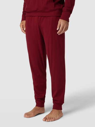 Tommy Jeans Sweatpants mit Logo-Bund Dunkelrot 4