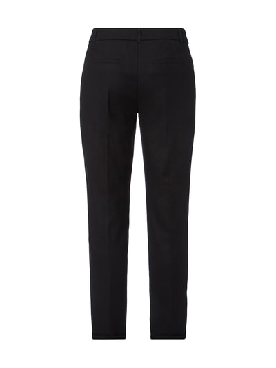 Gerry Weber Edition Regular Fit Stoffhose mit Bügelfalten Black 4