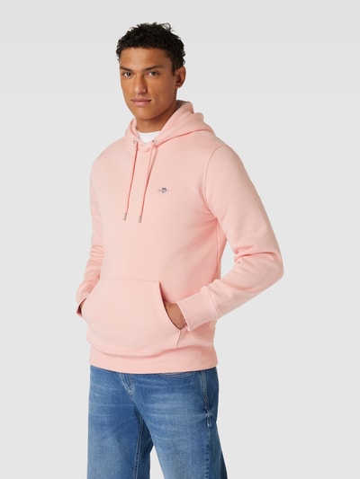 Gant Hoodie aus reiner Baumwolle Pink 4