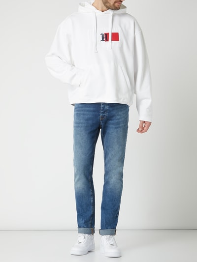 Tommy Hilfiger Bluza z kapturem z bawełny organicznej Tommy Hilfiger x Lewis Hamilton Biały 1