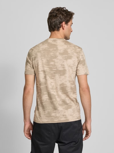 CK Calvin Klein T-Shirt mit Label-Detail Beige 5