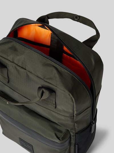 Strellson Plecak z detalem z logo model ‘josh’ Khaki 4