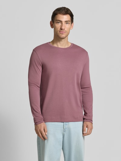 Christian Berg Men Longsleeve z okrągłym dekoltem Fiołkoworóżowy 4
