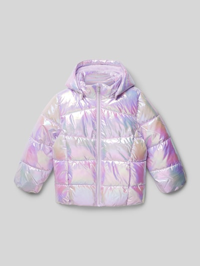 Name It Steppjacke mit Kapuze Modell 'MOLINA' Metallic Rosa 1