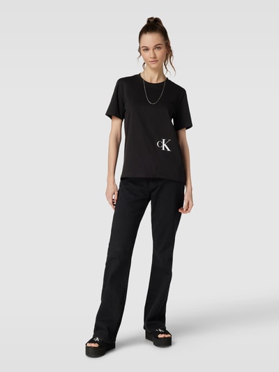 Calvin Klein Jeans T-Shirt mit Logo-Print Modell 'MONOGRAM' Black 1