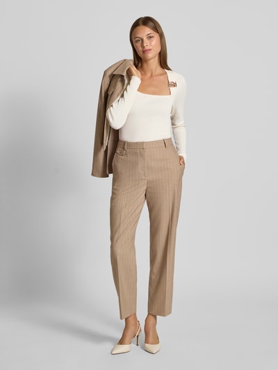 Lauren Ralph Lauren Longsleeve mit Label-Detail Ecru 1